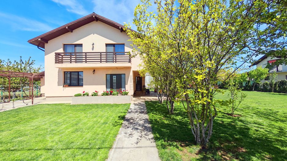 Vila individuala cu teren de 1000mp in Comuna Berceni - Poză 1