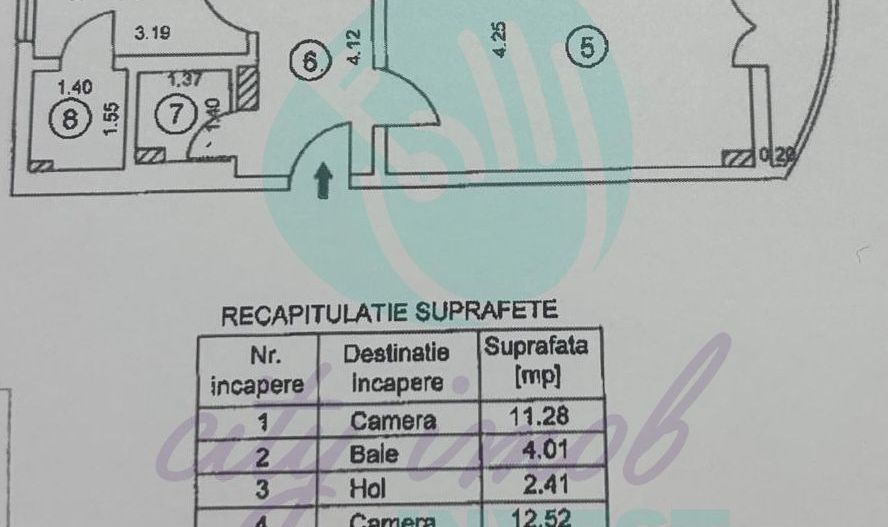 3 Camere Piața Unirii | Bloc monolit | 74 mp - Poză 2