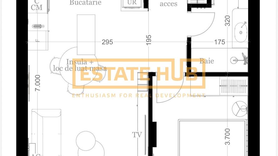 Apartament premium, la cheie, TVA inclus, strada Eroilor, Florești - Poză 2