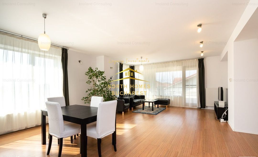 Penthouse 3 camere imens cu terasa generoasa in vila  Baneasa - Poză 4