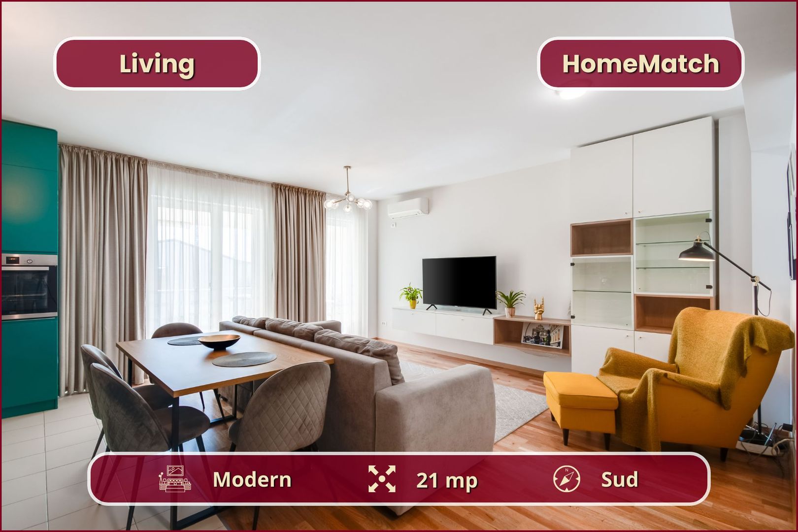 La Gloire || 2 camere || Comision 0% - Poză 3