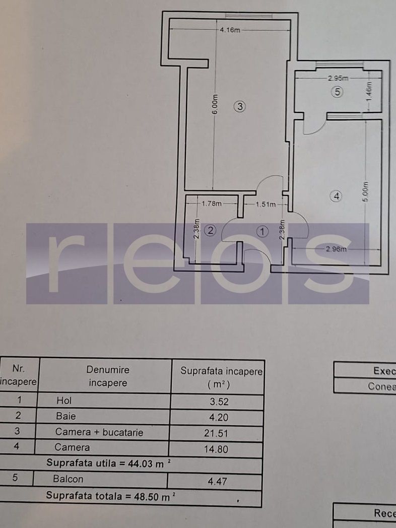 VANZARE 2 CAMERE SPATIOASE - PRELUNGIREA GHENCEA - PARCARE - Schiță 11