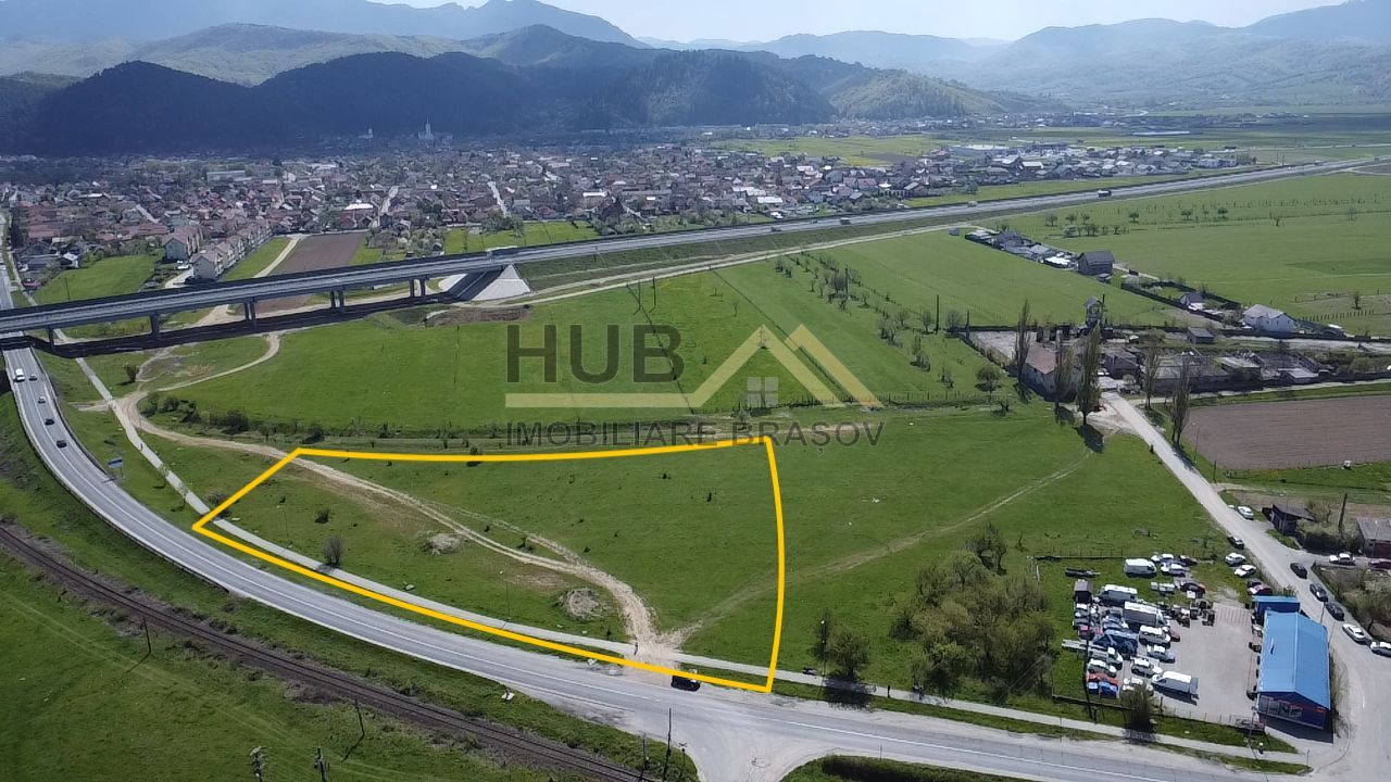 Teren dezvoltare rezidentiala Blocuri – Rasnov zona Chimica | PUZ | 144 Ap - Poză 1