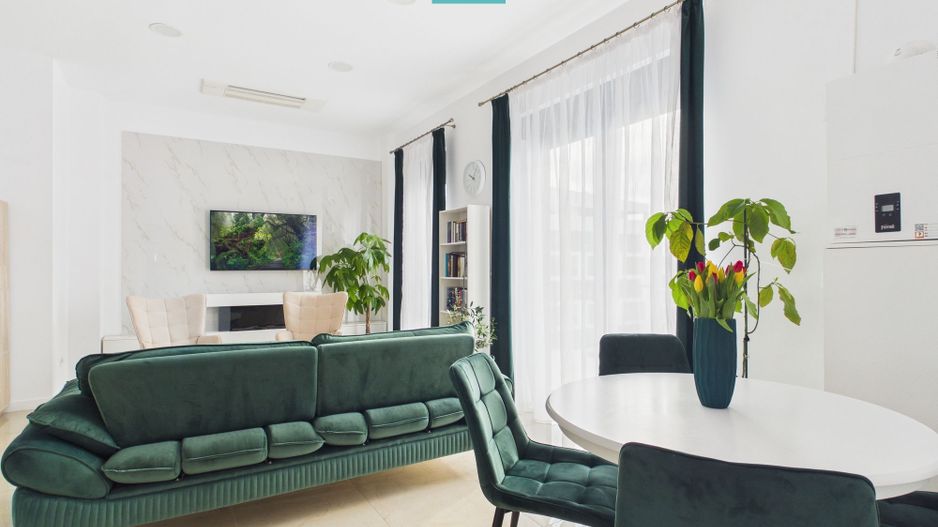 Penthouse premium, 4 camere, mobilat, 2 balcoane - Poză 3