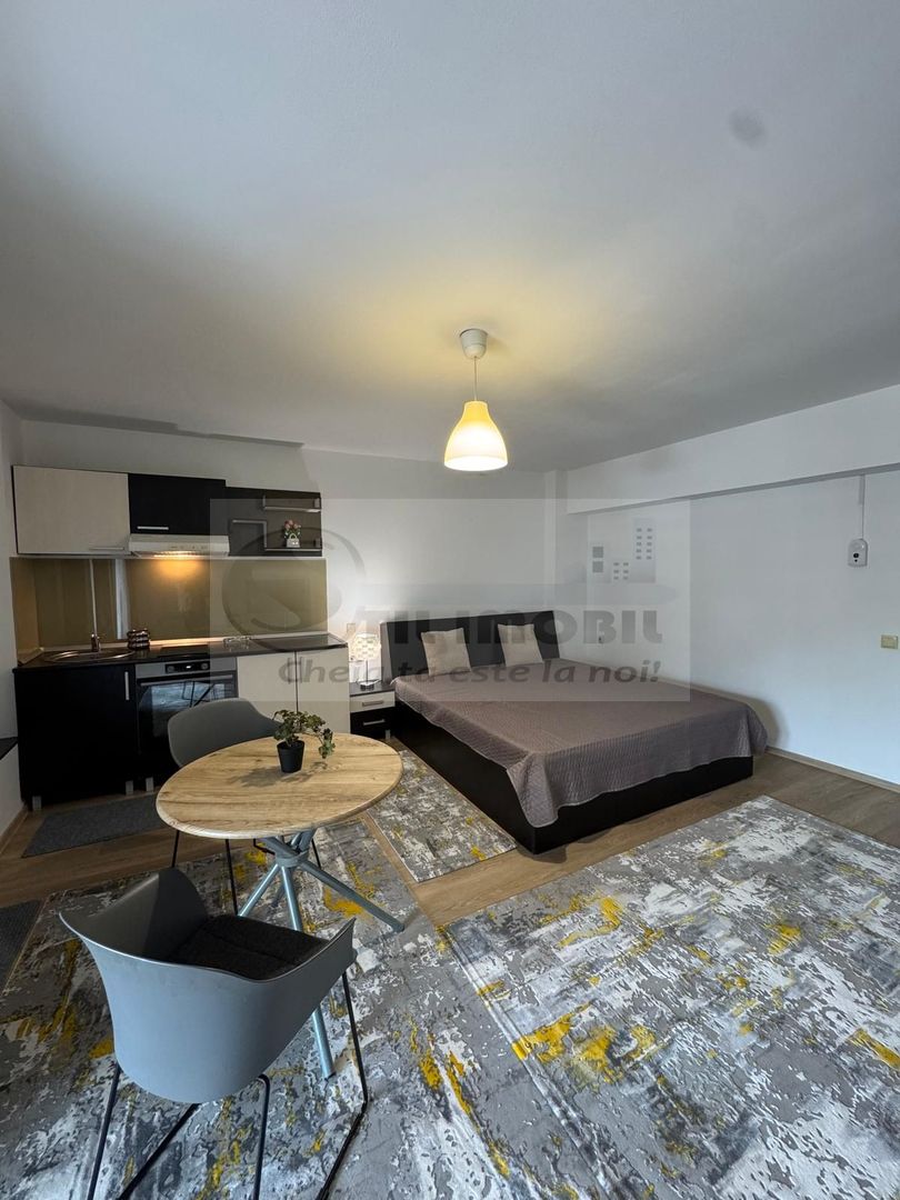 Garsonieră mobilată - lângă facultăți - Tudor Vladimirescu - 400€ - Poză 1