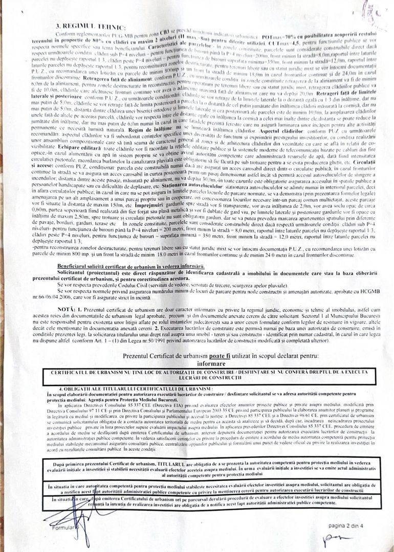 Teren intravilan construcții 430 mp dubla deschidere la strada! - Poză 13