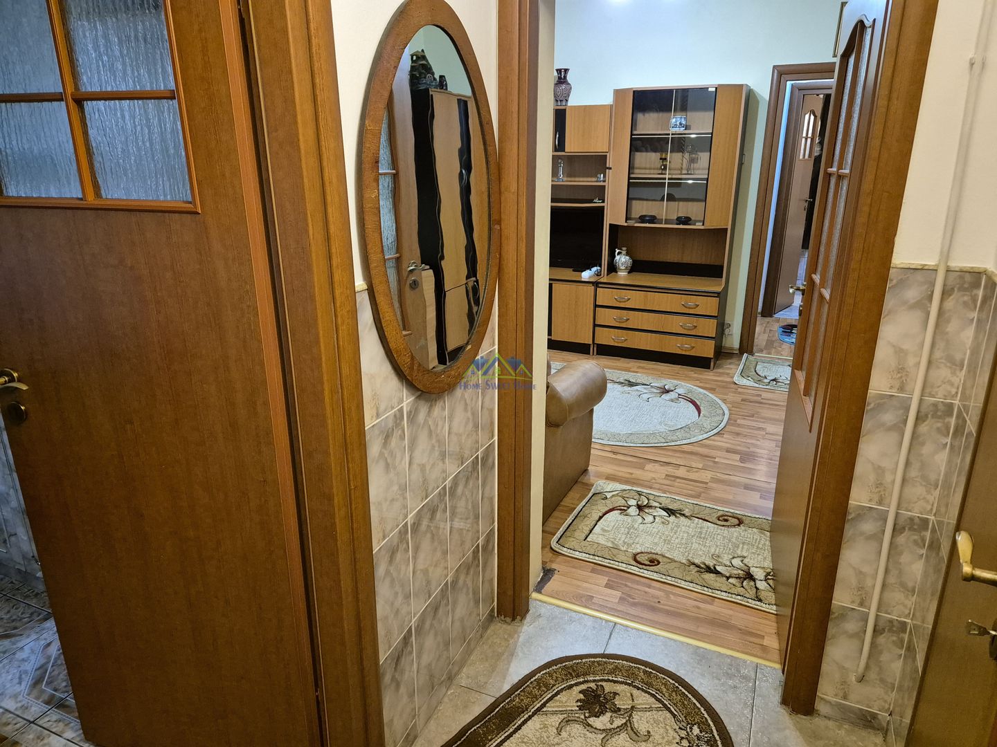 Vand apartament 2 camere, semidec, zona M3 langa G1, parter, mobilat! - Poză 2