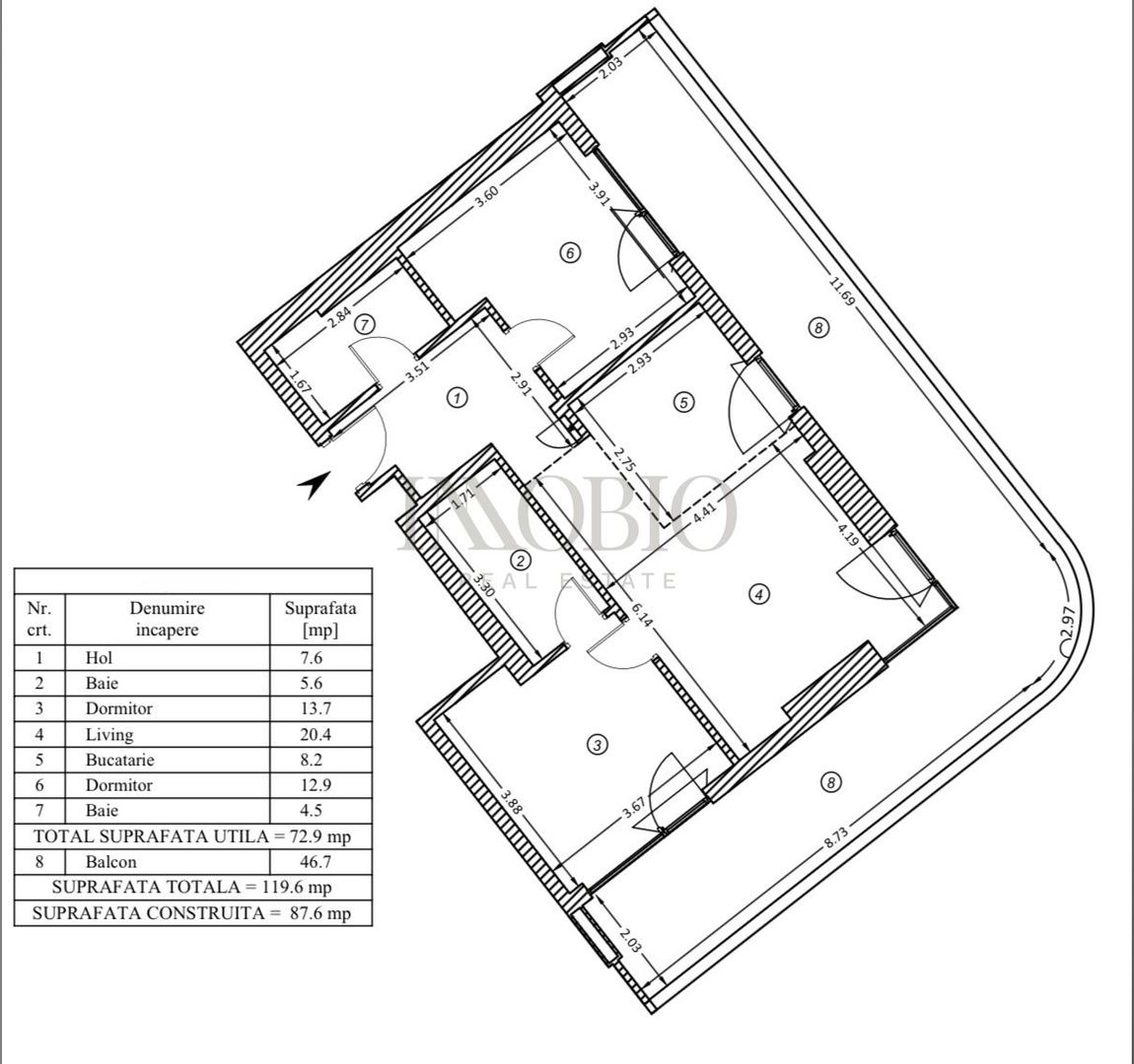 Apartament 3 Camere | Yacht Kid - Poză 11
