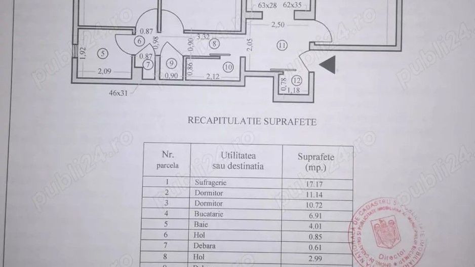 Apartament 3 camere zona Fizicienilor -  Camil Ressu - Ambrozie - Poză 9