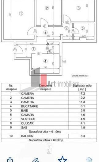 Vânzare apartament 3 camere Brâncoveanu - Luică - Poză 6