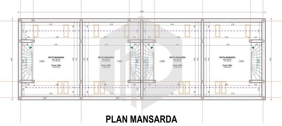 Casa | Arhitectilor | 3 Camere 76mpu | Intabulat | Gradina - Poză 5