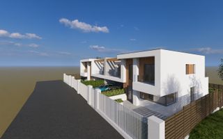 Teren cu autorizatie de constructie duplex in Feleacu / Cluj - Poză 6