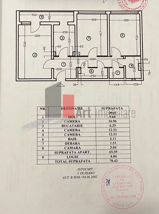 Vânzare apartament decomandat 3 camere - Bd. Obregia - Poză 7