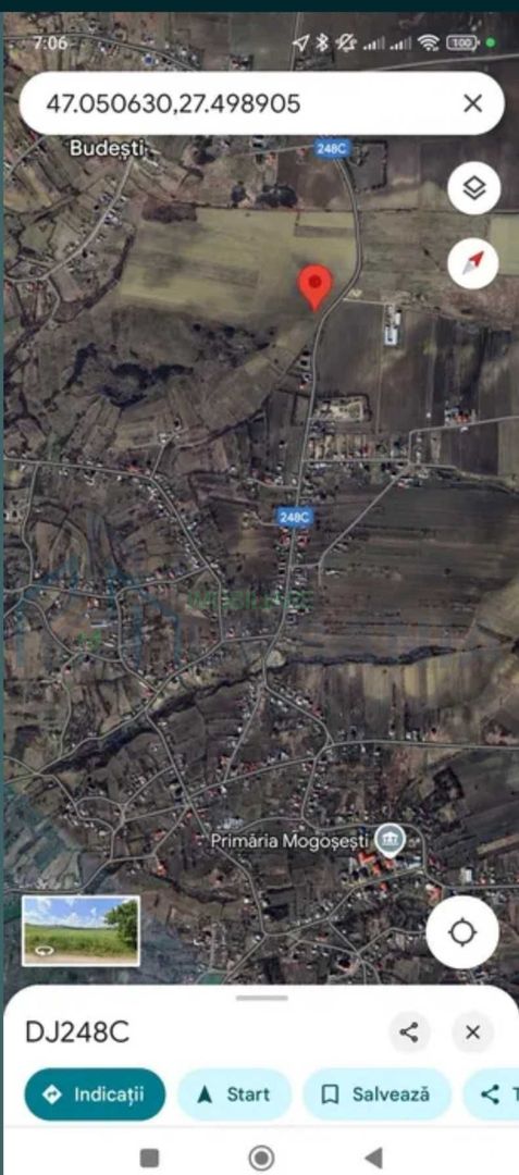 Teren intravilan de 6.400 mp de vânzare în Mogoșești, Iași – investiție sau construcție locuință - Poză 1