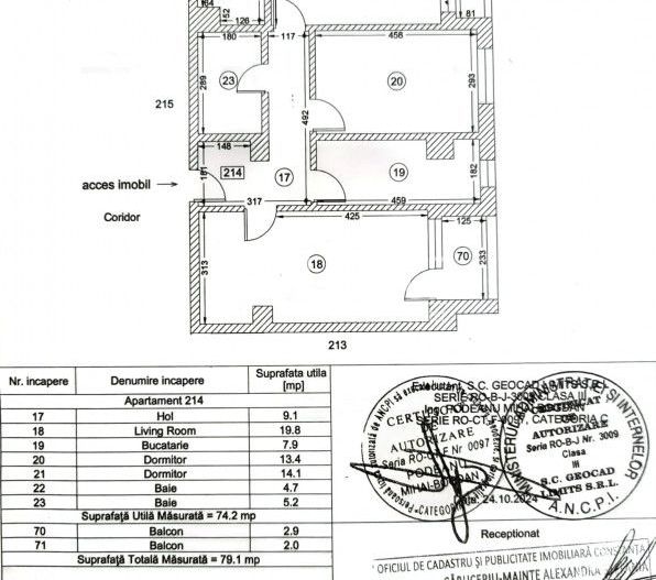 INEL II (Cod 01) Academia Militara - 3 camere „la cheie” in bloc nou! - Poză 12