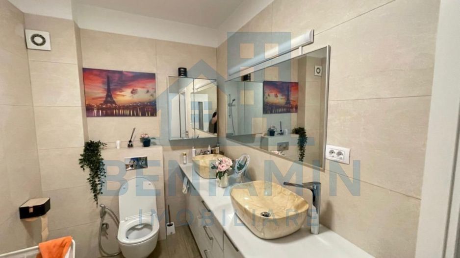 Apartament pe 2 nivele 133mp curte terasa George Enescu bloc nou - Poză 18