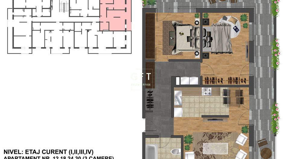 APARTAMENTE NOI, PLATA IN RATE, COMISION 0 % - Poză 7