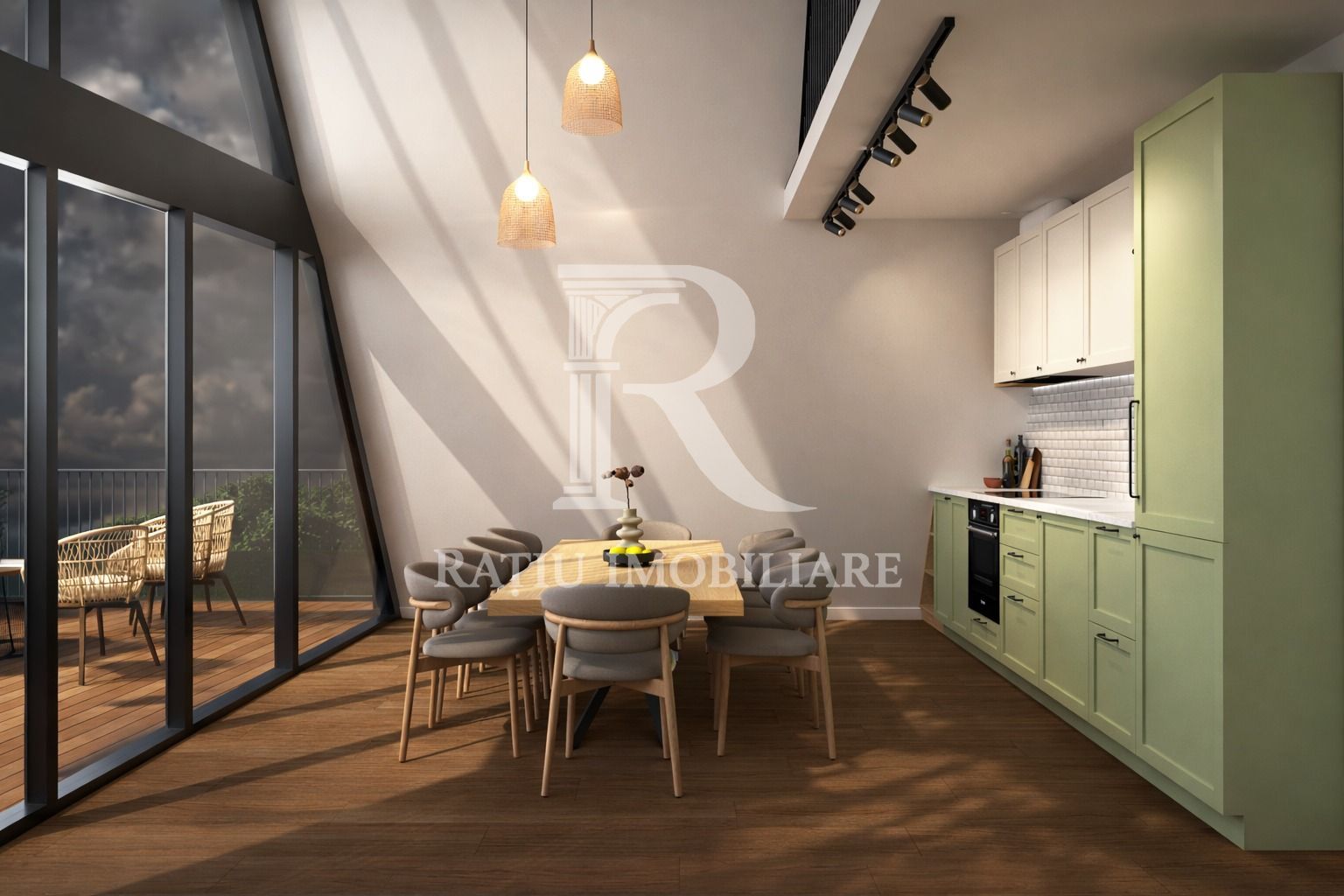 A-FRAME GRAND – STRUCTURĂ METALICĂ PREMIUM | 5 CAMERE - Poză 2