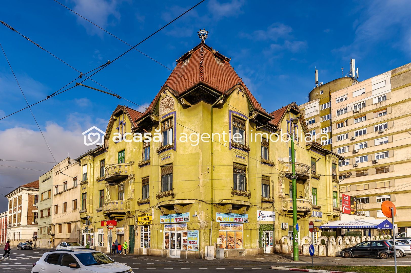 VÂNDUT! Apartament 4 camere, etaj 1, în Palatul Steiner, Arad - Poză 2