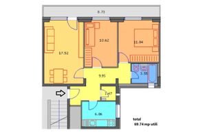 Apartament 3camere decomandat 70mp -centrala -Prelungirea Ferentari - Poză 3