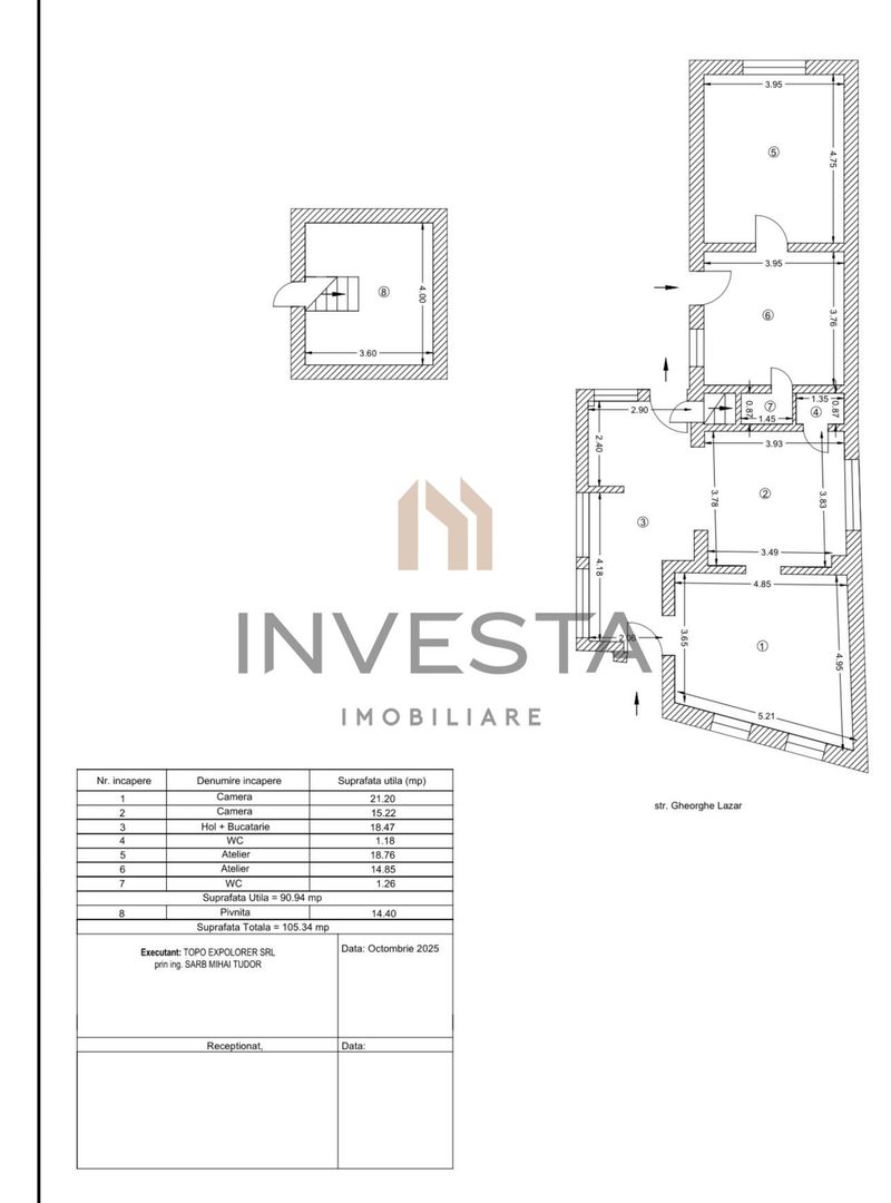 Casa zona centrala -in apropiere de The Office - teren 582 mp - Poză 6