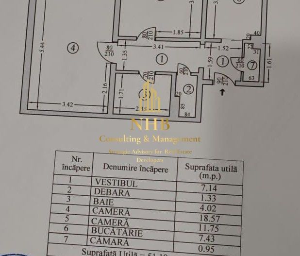Apartament 2 camere decomandat compelt mobilat si utilat Teiul Doamnei - Poză 10
