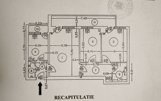 De vanzare apartament 3 camere Veteranilor - Poză 8