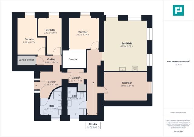 Apartament ultramodern,  zona Teatrului Arad - Poză 17