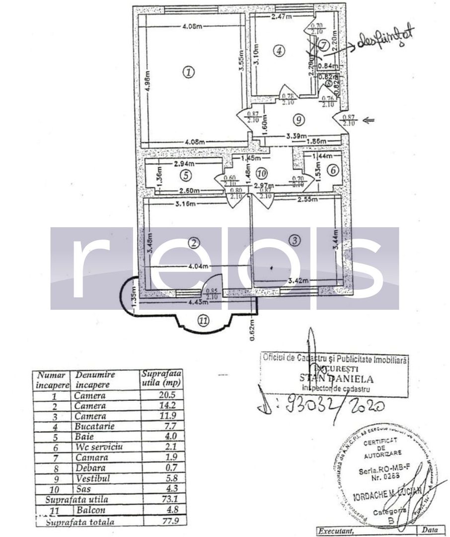 VANZARE 3 CAMERE DECOMANDAT -TIMPURI NOI -NERVA -VITAN MALL - Poză 10