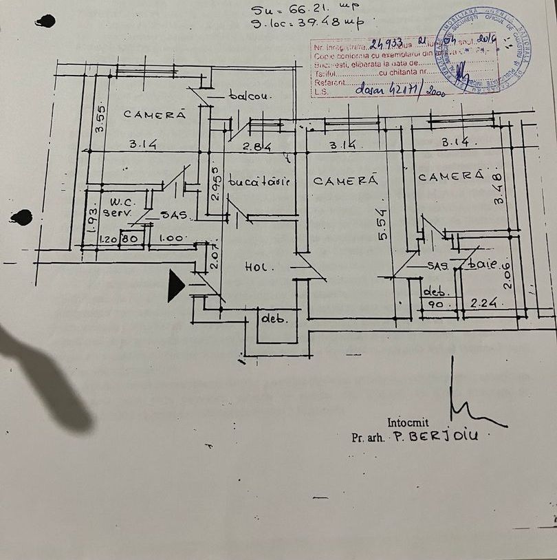 Apartament 3 camere de vanzare Gorjului - Poză 16
