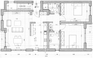 Apartament 3 camere | 79 mp utili | Etaj 2 | Octavian Goga, Șelimbăr | Clasa A | - Schiță 20