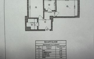 Apartament 2 camere, finalizat 2015,  49,69 mp, Grand Arena, Sector 4 - Poză 8
