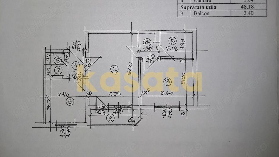 Calea Mosilor - apartament 2 camere de vanzare - Poză 10