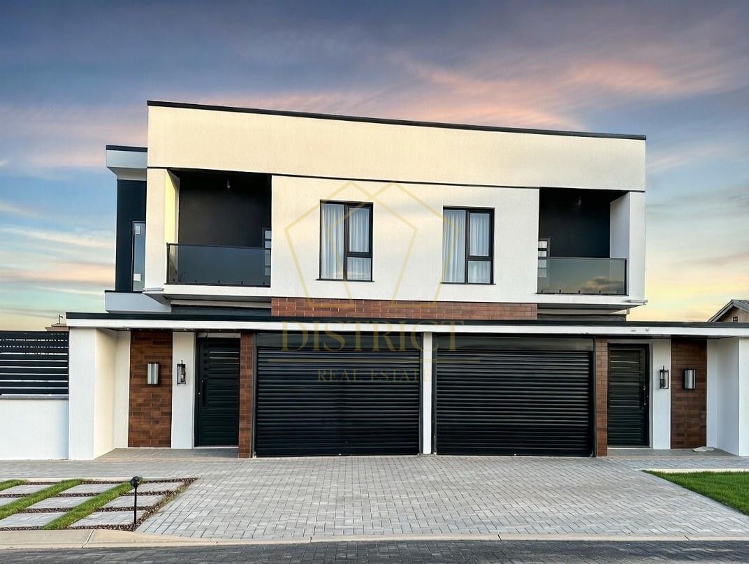 Duplex modern cu 5 camere si carport  I Mosnita Noua I - Poză 2