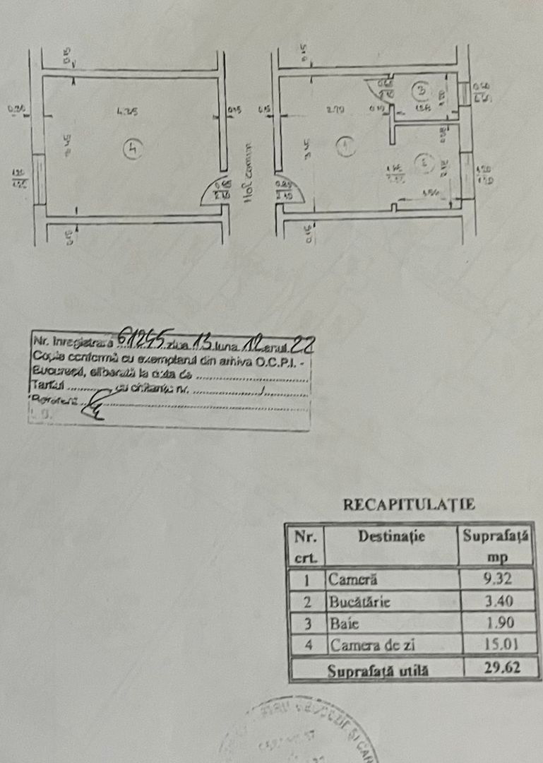 Apartament 1 camera de vanzare, Bulevardul Pieptanari. Comision 0% - Poză 6