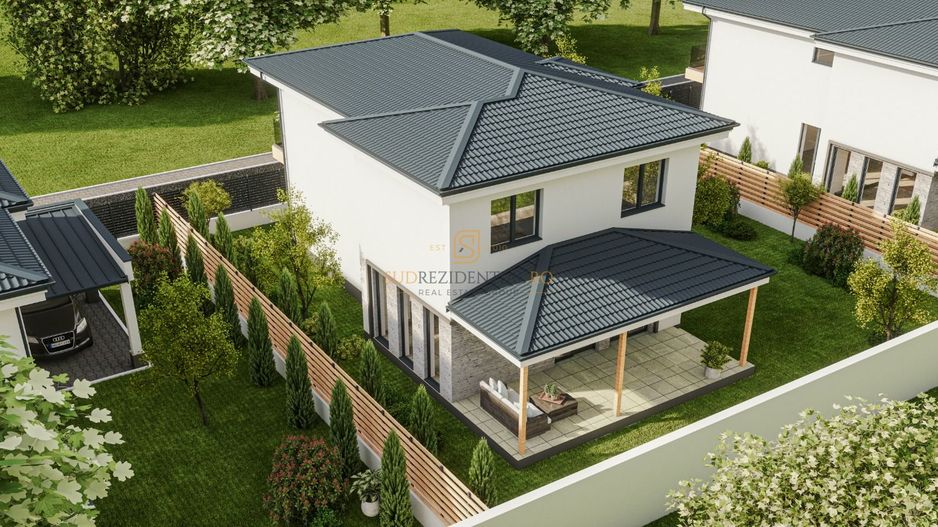 Vanzare teren cu autorizatie, 11 vile exclusiviste, Corbeanca, Ilfov - Poză 8