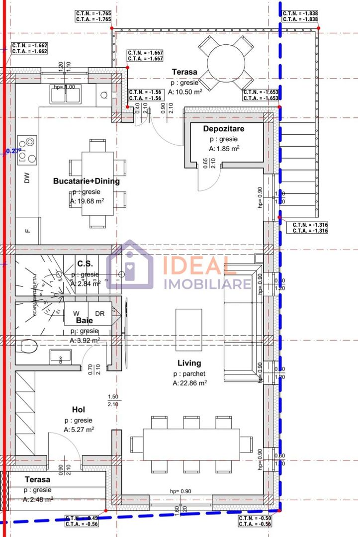 Duplex Modern cu 4 camere, Intabulat, in Cartierul Arhitectilor - Schiță 11