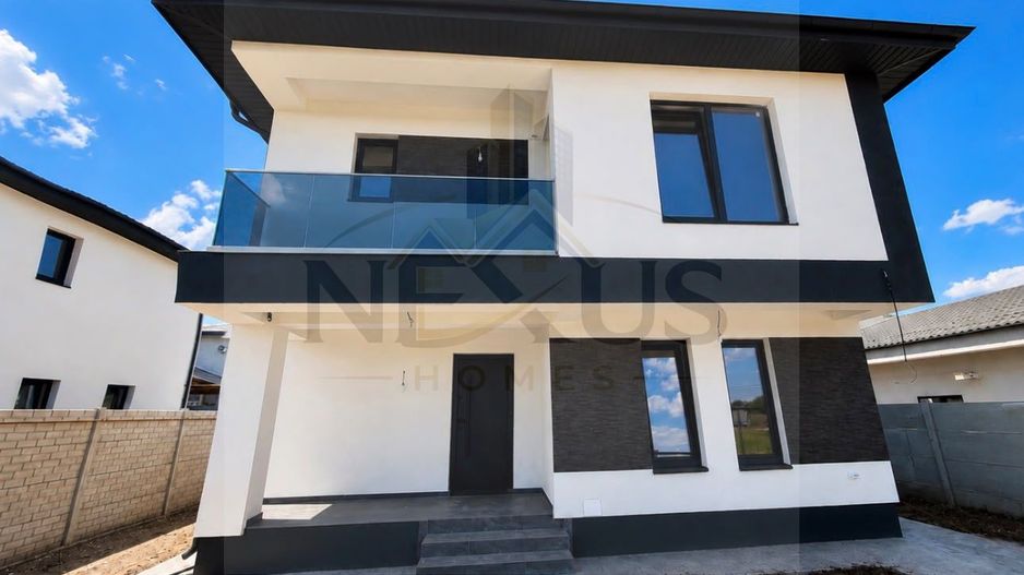 Comuna Berceni - 5 cam - 128 mp utili - Terasa - Finisaje la alegere - Poză 1