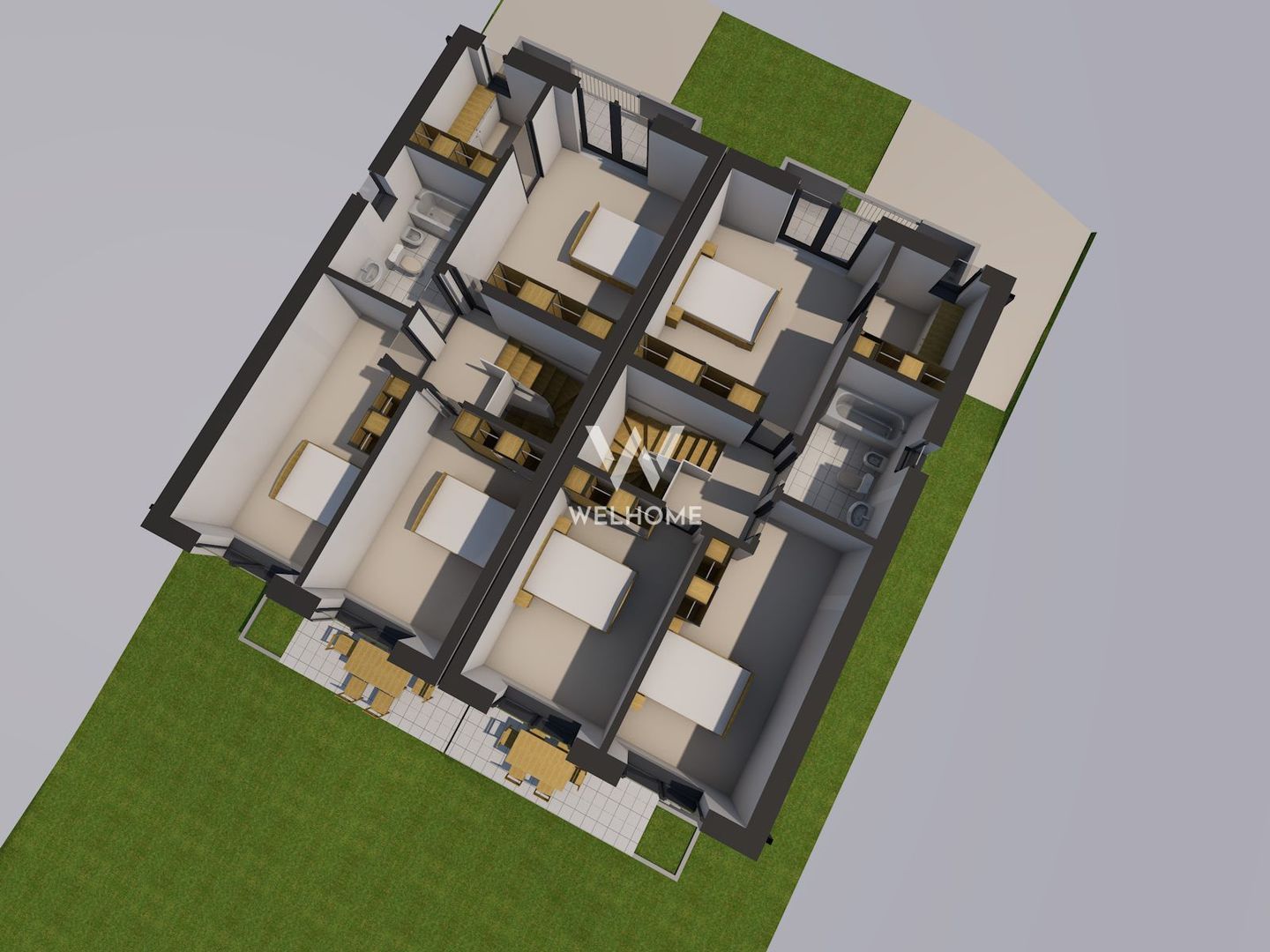 Duplex modern si calitativ cu curte generoasa - Cisnadie - Sibiu - Poză 7