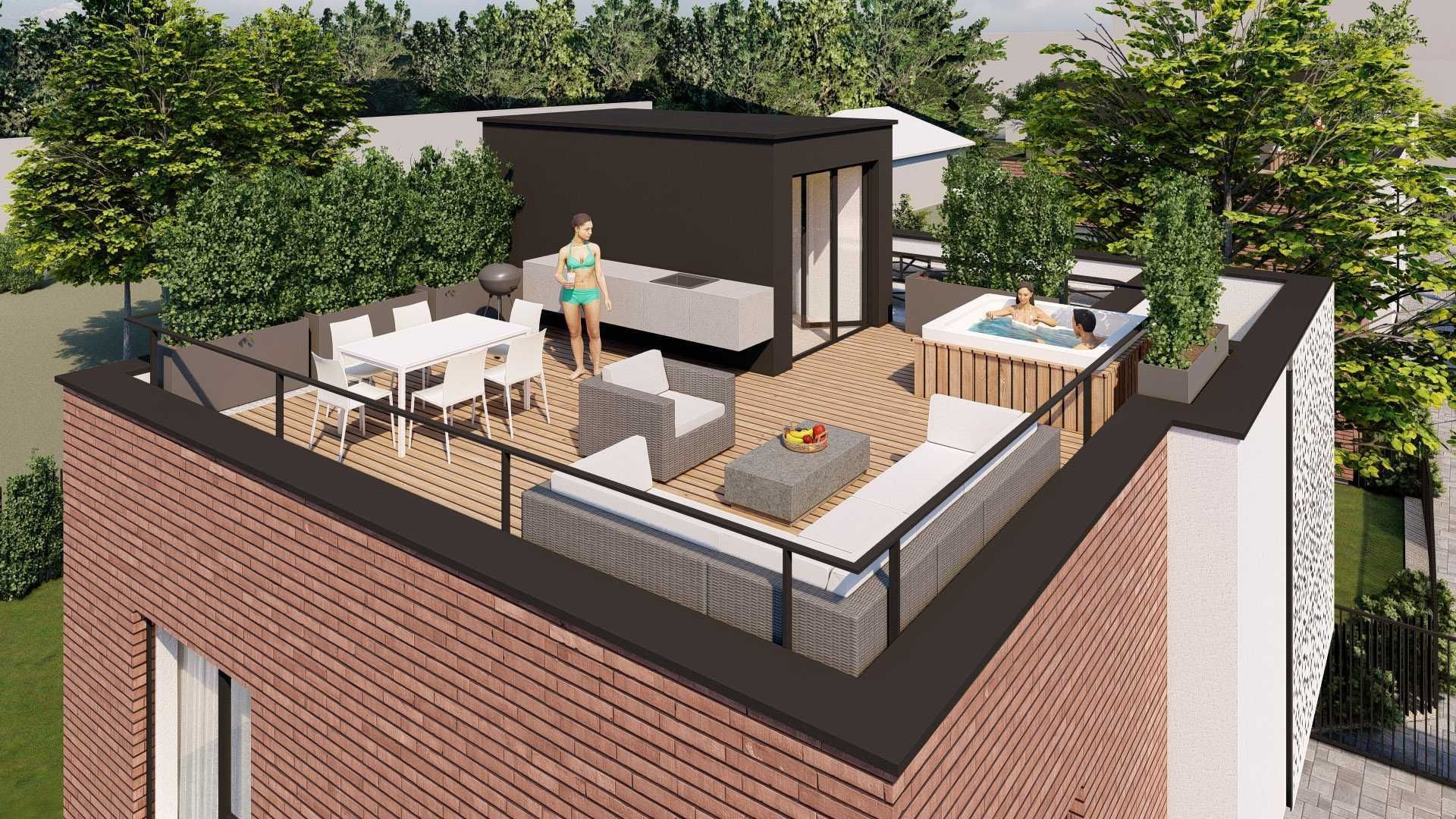 Buziasului-Continental | Case individuale | Carport - Poză 11