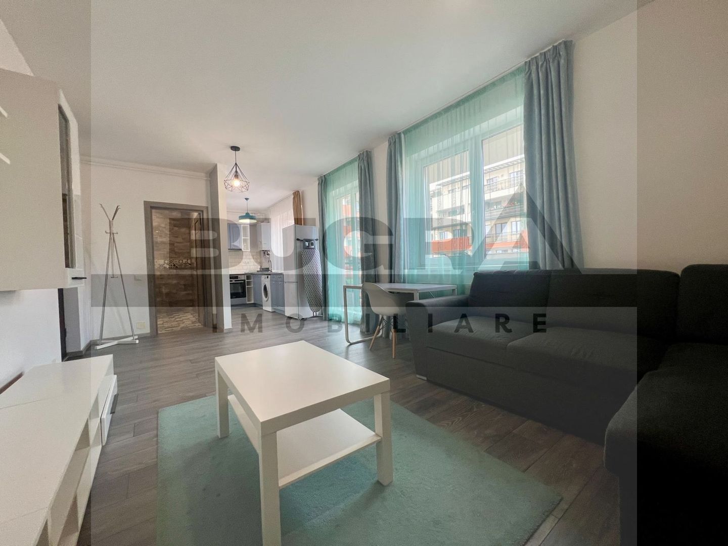 Apartament de 2 camere, 45.7mp, modern, zona Piata Abator - Poză 4