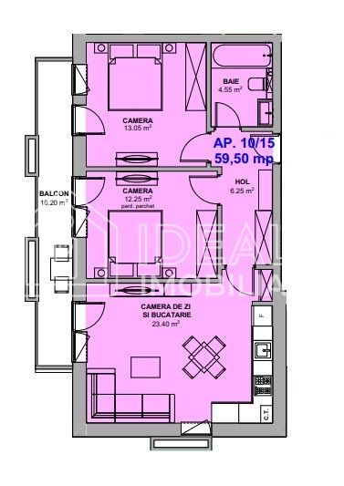 Apartament 3 Camere Doamna Stanca - Schiță 4