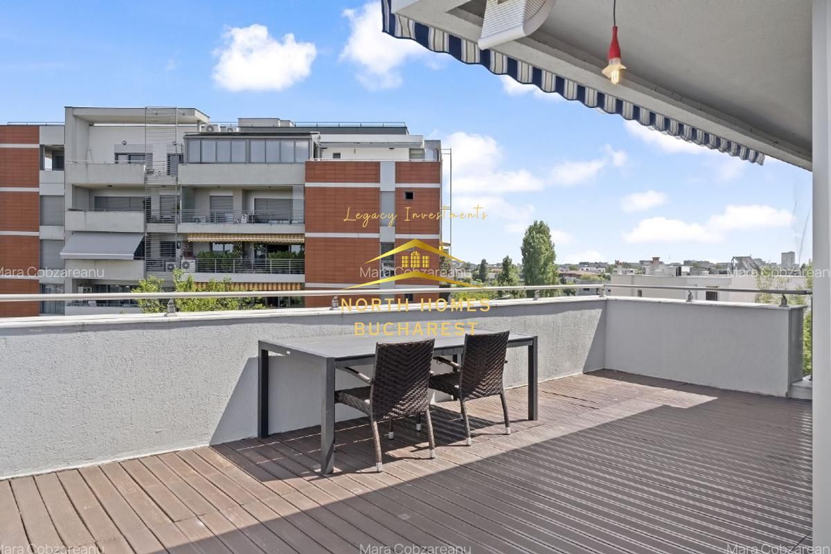 Penthouse 4 camere Green Lake Sisesti + 2 locuri de parcare! - Poză 15