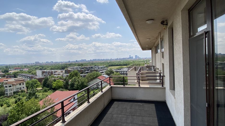 Penthouse 5 camere 250 mp lângă Ambasada SUA , zona Băneasa București - Poză 32