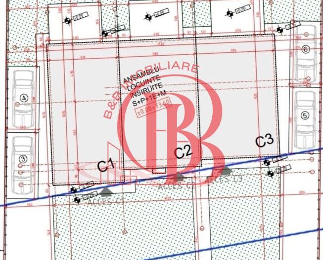 Vilă Triplex 4 Cam Arhitectură Modernă- Grădină Individuală -Panouri solare - Schiță 12