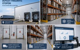 Depozitare frigorifică Otopeni | Acces rapid DN1 și Centura  | Camere -20°C - Poză 1