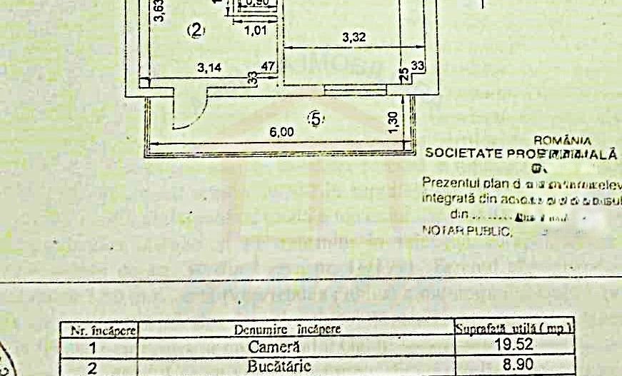450 Euro/luna, Inchiriere apartament 45mp, o camera SPATIOASA, parter, - Poză 3