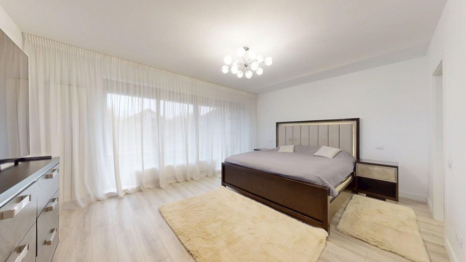 Apartament 3 camere, 77 mp + curte 32 mp, parter – Otopeni - Poză 8