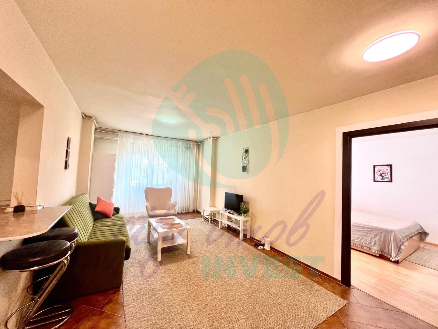 2 Camere Decebal 64 mp- View spectaculos-Posibilitate terasa - Poză 2