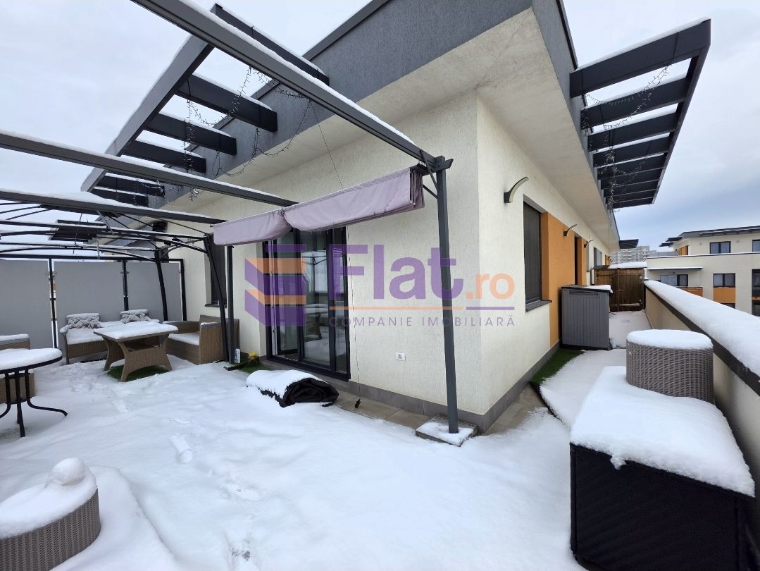 Penthouse premium 2 camere – terasă 42 mp, Coresi Tractorul - Poză 30